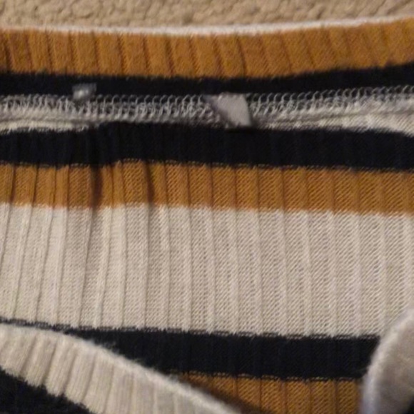 Striped Ribbed Bodysuit - Picture 4 of 6